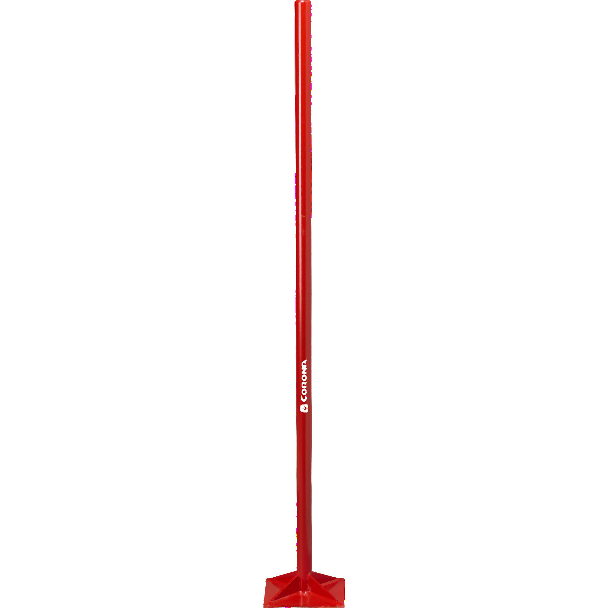 Corona All-Steel Dirt Tamp — 8in. x 8in., 58in. Steel Handle, Model# UT 60057